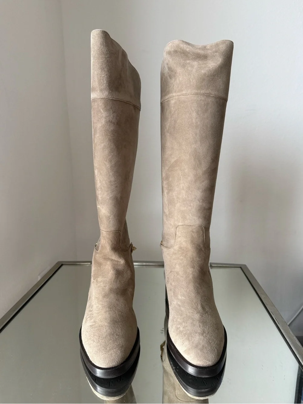 New JIMMY CHOO Nell suede knee-high boots 36.5 $1,695